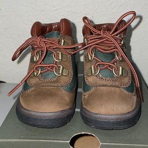 Timberland Size Toddler 6 Dark Brown Nubuck